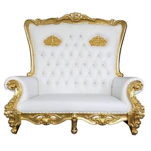 Negro Azul pedicura de China, Indonesia, El Rey León asiento de amor Loveseat rosa púrpura silla trono para la boda - Product Image 1