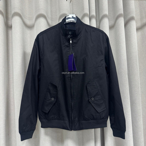 26 Nouvelles vestes pour hommes RL Horse, même style et marque, avec logo brodé, col montant Old Cadre, décontractées et polyvalentes, pour le travail - Product Image 4