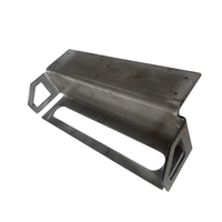 Support en aluminium à grand profil de haute qualité Fabrication de tôle en alliage d'aluminium à extrusion longue usinée CNC