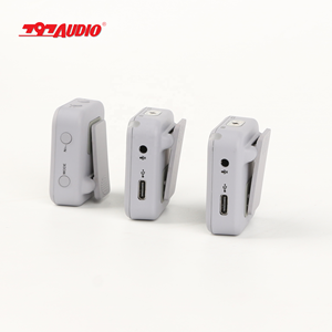 797Audio AWCR01 Recargable 2,4G Micrófono de transmisión inalámbrico Lavalier Micrófono de plástico omnidireccional para cantar por teléfono - Product Image 4