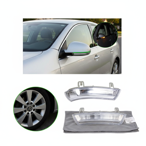 ชุดกระจกมองข้างพร้อมไฟเลี้ยว Volkswagen Jetta ปี 2006-2010 ซ้ายและขวา รุ่น 1k0949101/1k0949102 TR - Product Image 3