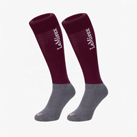 Chaussettes d'Équitation Personnalisables Toutes Couleurs avec Votre Logo en Nylon Légères pour Bottes d'Équitation