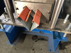 Tự động xuống ống nước làm cho máy móc downspout thép máng xối vuông mưa ống cuộn hình thành máy - Product Image 6