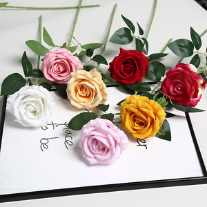 Fleurs artificielles en gros, fleurs artificielles en latex de haute qualité, fleurs artificielles au toucher réel, roses au toucher réel pour la décoration de mariage et de la maison - Product Image 4