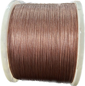 Cable materia prima 0,25mm Ccs hilo de alambre revestido de acero grado cobre sin vaina cobre desnudo tierra cable de tierra - Product Image 1