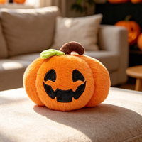 Peluche citrouille super kawaii d'Halloween de 17 cm