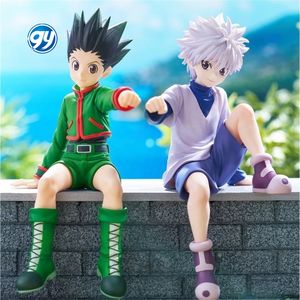 Figurine d'action en PVC <span class=keywords><strong>Hunter</strong></span> x <span class=keywords><strong>Hunter</strong></span> Zoldyck de 12 cm, modèle assis <span class=keywords><strong>Gon</strong></span> <span class=keywords><strong>Freecss</strong></span>, jouet cadeau, figurine Killua, artisanat en plastique - Product Image 2