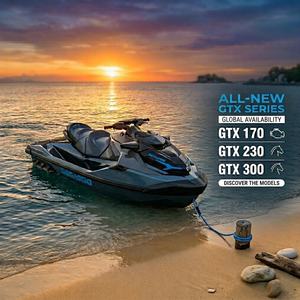 Nuovissimo 2026 Moto d'acqua BRP Sea-Doo GTX 170 GTX 230 GTX 300 per 1-3 piloti in vetroresina con motore Rotax 1630 ACE - Product Image 4