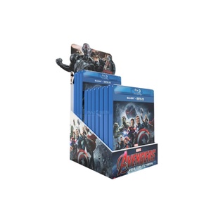 Recycled Cardboard Foldable Countertop Display Stand for DVD Wallet Magazine Sock-Eco-Friendly Customizable Carton <b>Box</b> - Product Image 3