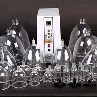 Masseur de poitrine à aspiration sous vide pour usage domestique, lifting de la poitrine, drainage lymphatique, circulation sanguine, machine multifonctionnelle, sûre pour les femmes