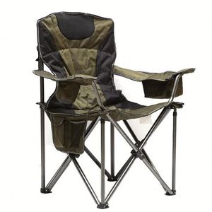 Chaise pliante d'extérieur portable avec sac de transport pour le camping, la pêche, la plage, les barbecues, les pique-niques et les fêtes - Product Image 1