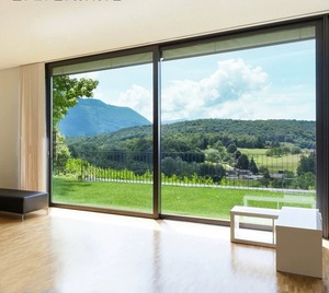 Giá bán buôn Slim cửa trượt tự động nhôm hồ sơ nhôm cửa sổ và cửa ra vào Slim hẹp cửa trượt - Product Image 5