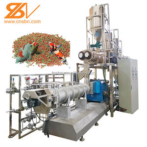 Extrusora de doble tornillo de 3 a 5 toneladas/h, 30 años, precio de fábrica chino, máquina flotante automática para hacer alimento para peces, equipo, línea de planta - Product Image 2