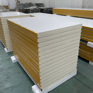 50mm/75mm/100mm/120mm/150mm/200mm Insulated and Fireproof PU/PIR Construction/Building Materials Roof/Wall Sandwich Panels