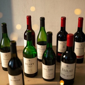 Rượu Vang Đỏ Tùy Chỉnh Bopp Nhãn Dán Nhãn Vàng Lá Debossed Sang Trọng Nước Bằng Chứng Cho Tequila Khuyến Mãi Kích Thước Tùy Chỉnh - Product Image 5