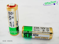 23A 12V Щелочная аккумуляторная батарея супер Щелочная сухая батарея