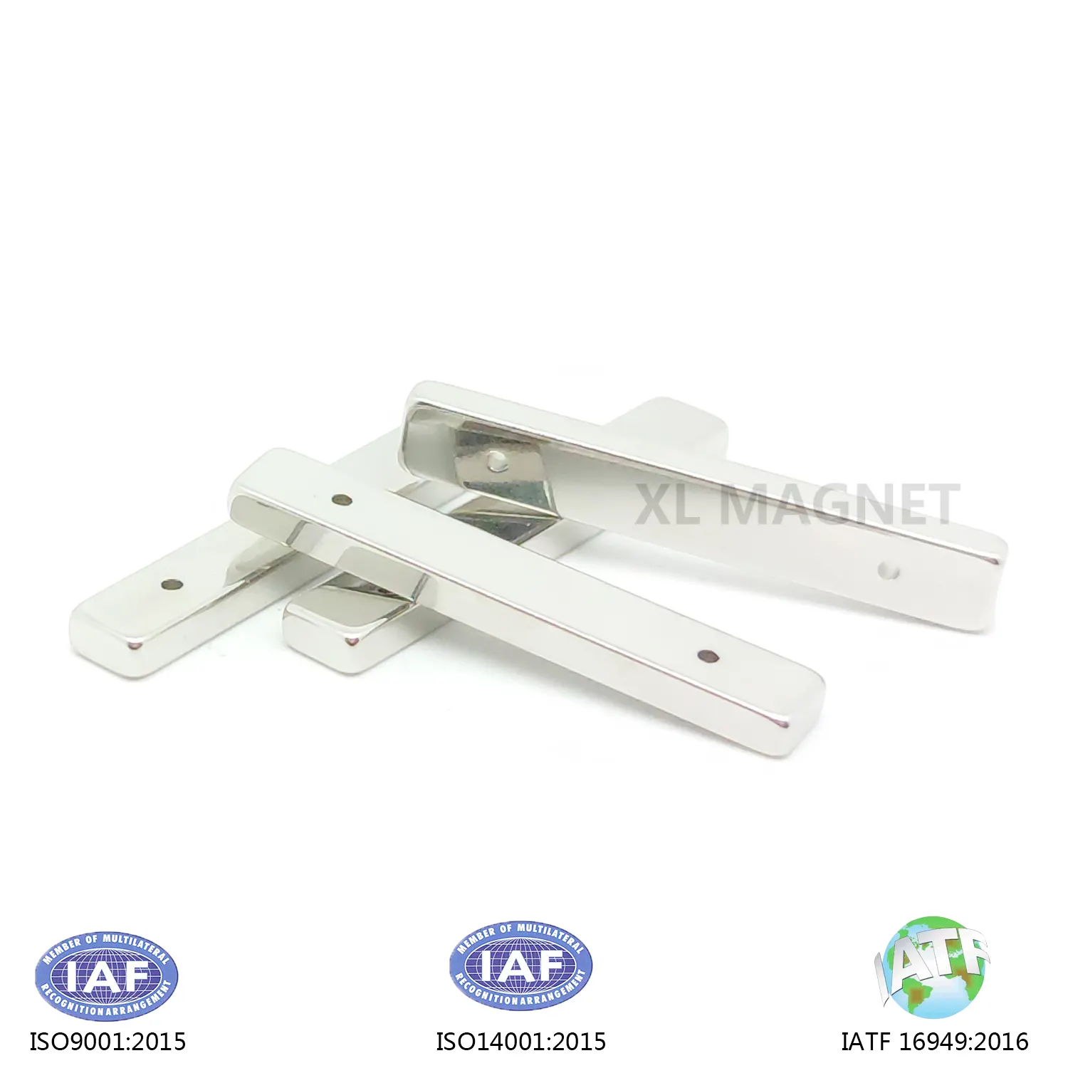 38x6x3 отверстие неодимовый магнит промышленный класс Лампа магнит с высокой прочностью и стабильностью