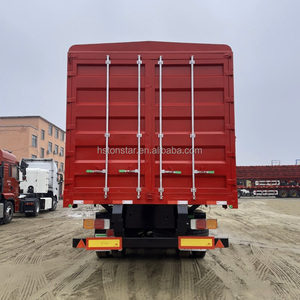 <span class=keywords><strong>Nouvelle</strong></span> semi-remorque à ridelles Hstar 3 ou 4 essieux, 30, 50 ou 60 tonnes, pour transport de marchandises et de bétail - Product Image 4