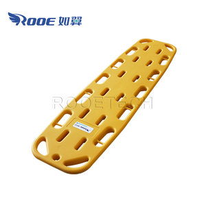 Primo soccorso giallo un pezzo HDPE bordo <span class=keywords><strong>spinale</strong></span> in plastica per il salvataggio in acqua bambino pediatrico - Product Image 1