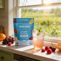 Poudre de boisson électrolytique au magnésium sans sucre OEM/ODM, 20 unités, supplément d'hydratation sportive pour la récupération et l'énergie