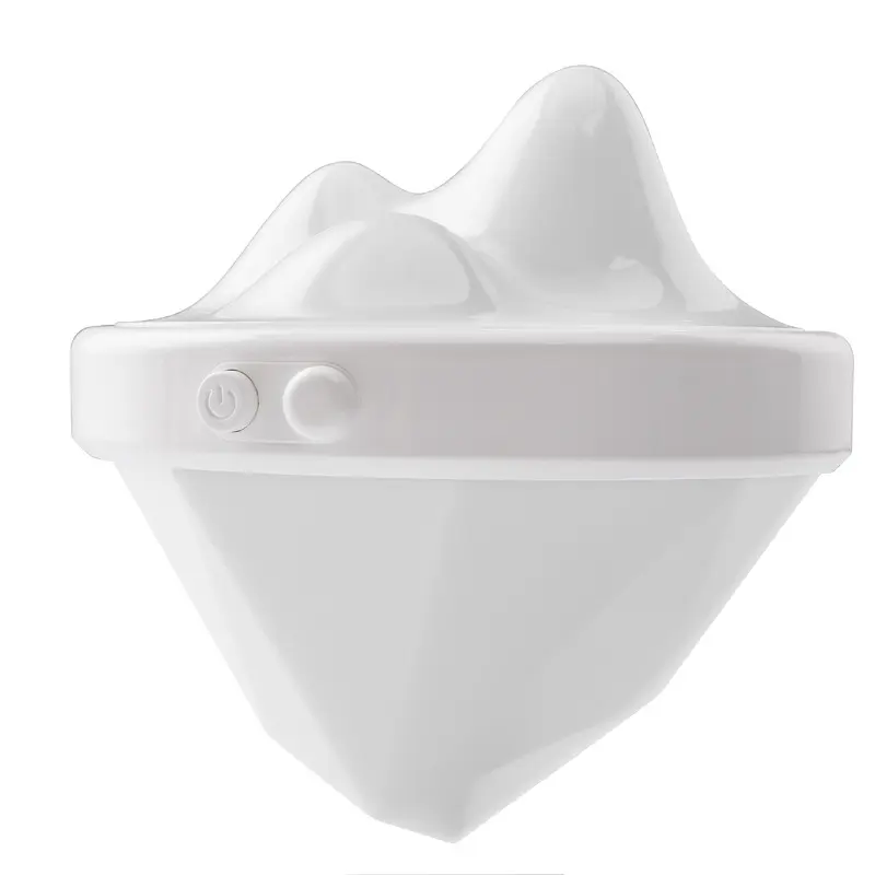 Led Bowl Desk 3D Iceberg Projector Night Light Lamp for Silicone Toilet Acrylic Star Huggable Baby Nursery