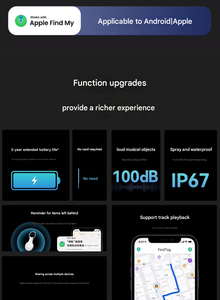 सभी मॉडल बीडो एंटी-लॉस ट्रैकर, मिलीमीटर-लेवल सटीक, 180-दिन ट्रैकिंग प्लेबैक, कोई कार्ड की आवश्यकता नहीं - Product Image 6