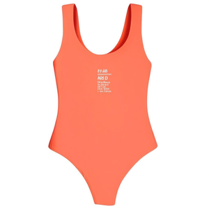 Costume da bagno intero HDJ con controllo pancia, taglio alto, tinta unita, da donna, taglie 38 40 42 44 - Product Image 2