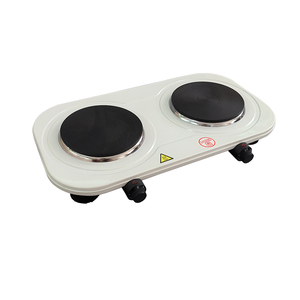 Appareil de cuisine portable facile à déplacer, double plaque chauffante solide, 2 brûleurs, contrôle de la température, pour usage domestique et extérieur - Product Image 5