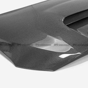 Capó de carbono real para Subaru Impreza WRX VAB VAF STI 2014-2018, estilo OEM, capó de carbono 3K T-Will, modificación exterior duradera. - Product Image 3