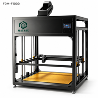 Imprimante 3D FDM industrielle de 1000 mm pour gabarits, outils d'assemblage, aides au positionnement et applications en usine