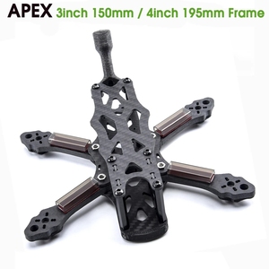 Châssis de quadricoptère en fibre de carbone de 3/4/5/6/<span class=keywords><strong>7</strong></span>/8/9 pouces pour drone de course FPV RC <span class=keywords><strong>APEX</strong></span> 5 6 <span class=keywords><strong>7</strong></span> 8 9 pouces / HD / DC O3 / DC HD - Product Image 4
