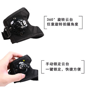 ที่ยึดกล้องแอคชั่น Telesin แบบติดข้อมือ หมุนได้ 360 องศา ทำจากไนลอน สำหรับ GoPro Hero10 9 8 7 6 5 4 - Product Image 4