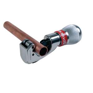 ROTHENBERGER - 1000000046 Rotrac 28 Plus Chrome Edición Limitada cortatubos-EAN 4004625368206 Cortatubos - Product Image 1