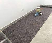 Rouleau de feutre de peintre antidérapant écologique en polyester 100 % recyclé 180g 220g 1x50m