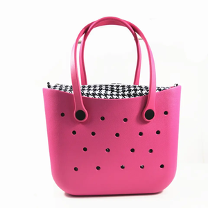 Bolsas de Mano Casuales al por Mayor, de Espuma EVA, con Cierre de Cremallera, Forro de Lona, Dos Asas, Impermeables, <span class=keywords><strong>para</strong></span> la Playa - Product Image 5