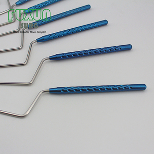 Microchirurgische Basis Voor Neurochirurgie Handleiding Chirurgische Instrumenten Bajonet Micro <span class=keywords><strong>Ring</strong></span> Messen Halve Maan <span class=keywords><strong>Curette</strong></span> - Product Image 5