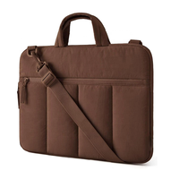 Sac pour ordinateur portable léger avec rembourrage doux, sac d'ordinateur professionnel pour le bureau, les voyages et les affaires