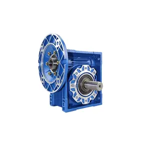 FECO NMRV40 gearbox untuk motor listrik, rasio 1:50 aluminium wom