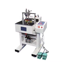 Machine automatique de pose d'angles pour cadres photo avec pince de fixation pour la fabrication de cadres - X0909 TS-J37T