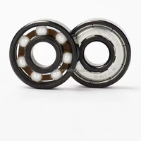 Roulements de planche à roulettes à Cage en PTFE 608 RS 2rs ZZ 8*22*7MM roulements à billes à gorge profonde billes en céramique vitesse rapide