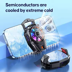 Refroidisseur <span class=keywords><strong>de</strong></span> téléphone RGB en gros à faible niveau sonore, avec refroidissement semi-conducteur et trois niveaux <span class=keywords><strong>de</strong></span> refroidissement pour les joueurs et l'e-sport. - Product Image 6