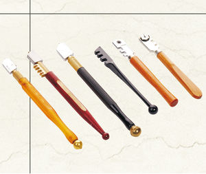 John Tools 8105A-1 <span class=keywords><strong>coupe</strong></span>-carreaux de verre professionnel pour outil à main 130mm à pointe de <span class=keywords><strong>diamant</strong></span> - Product Image 6