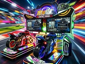 Máquina de Juegos Arcade Crazy Rider, Simulador Dinámico de Carreras de Motos, Simulador de Carreras Competitivo para Dos Jugadores, Fabricante Directo - Product Image 4