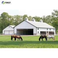 Edificio Prefabbricato per Arena Equestre, Stalla Prefabbricata in Vendita