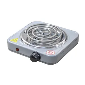 Electric Cooking Plate Hot Plate Electric Single Burner 1500W Portable Stove Electric Hot Plates For Cooking Adjustable Temperature Control