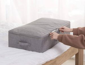 Household Collapsible Special Designed Storage <b>Box</b> Supplier Three-side Open Underbed Storage <b>Box</b> with Double Side Zippers - Product Image 2