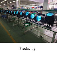 Projecteur LED étanche IP65 7x40W RGB 4-en-1 DMX avec zoom motorisé 10-60° pour mariages, événements extérieurs et jardins, CRI90 5000K
