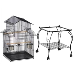 In Hot Verkoop Kooi Met Mooie Kwaliteit Kooien Voor Outdoor Grote Fokken Vogelkooi Papegaai Huis - Product Image 3