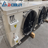 Machine de récupération de réfrigérant avec compresseurs rotatifs à vis haute performance, moteur, refroidisseur d'air évaporatif, refroidisseur industriel minier à évaporation forcée