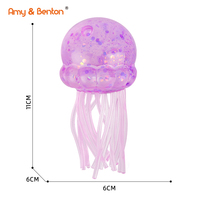 Jouets à presser en forme de méduse avec boule de sucre de malt pour soulager le stress, jouet sensoriel pour enfants, jouets sensoriels pour l'anxiété et la réduction du stress